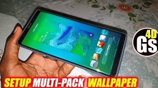 HOW TO INSTALL MULTIPACK WALLPAPER ON SAMSUNG GALAXY NOTE 8 [upl. by Orelie]