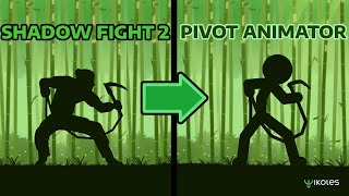 STICKMAN in SHADOW FIGHT  Pivot Animation [upl. by Naot]