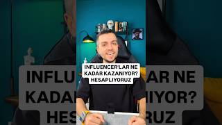 Influencerlar Ne Kadar Kazanıyor [upl. by Iren]