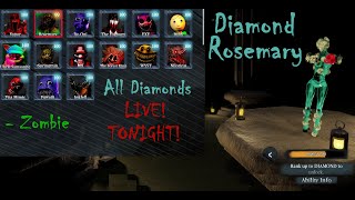 Pillar Chase 2 Diamond Rosemary  ALL Diamond Monsters zombie LIVE [upl. by Angus]