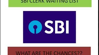 WAITLIST SBI CLERK [upl. by Murage]