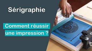 Sérigraphie 4  Réussir Une Impression Textile [upl. by Fillender]