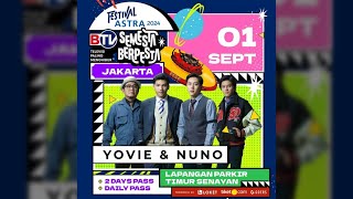 FULL Yovie amp Nuno Live at BTV Semesta Berpesta 2024 [upl. by Ob]