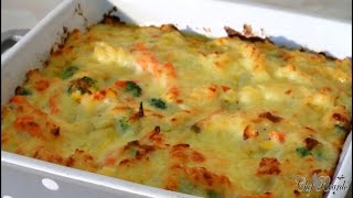 Vegetable Macaroni amp Cheese Bake  Recipes By Chef Ricardo [upl. by Thorndike]