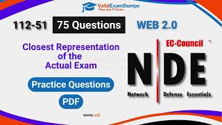 Eccouncil 11251 Question Answers Network Defense Essentials [upl. by Niarb]