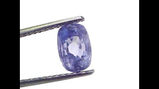 292 Ct Certified Unheated Untreated Natural Ceylon Blue Sapphire By venusjewellerscom [upl. by Greiner]