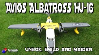 Avios Albatross Unboxing Build and Maiden Flight [upl. by Amlet]