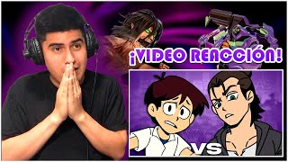 Eren Jaeger vs Shinji Ikari  Épicas Batallas de Rap del Frikismo  Keyblade  Vídeo Reaccion [upl. by Adnamas]