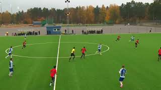 Vitalii Shevchyk 17 yearsdebut division 2 Nacka FCIFK Haninge [upl. by Auqinom]