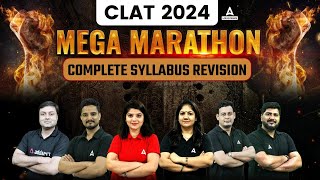 CLAT 2024  Complete Syllabus Revision for CLAT Exam  CLAT 2024 Preparation [upl. by Malachi257]