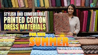 Biggest Summer Collection Of Printed Cotton Dress Materials [upl. by Milstone572]