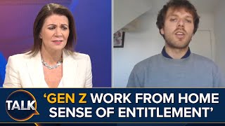 Gen Z Have Sense Of Entitlement  New Work From Home Poll SLAMMED By Julia HartleyBrewer [upl. by Shena78]