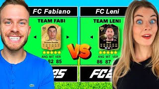 FC Fabiano vs FC Leni  ABER FC 25 PACKS bestimmen unsere Teams 👀 [upl. by Roselba720]