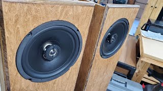 Budget Open Baffle Speaker Build with Music Demos [upl. by Ariaj]