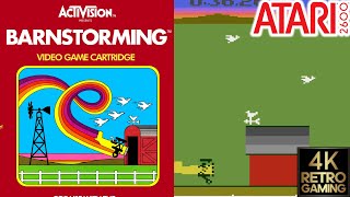 Barnstorming Atari 2600 4k Gameplay [upl. by Fem]