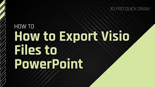 How to Export Visio Files to PowerPoint [upl. by Ehc71]