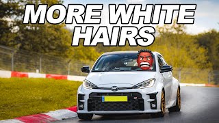 Golf R close call Megane RS no overtake  Yellow license plates are dangerous on the Nürburgring [upl. by Eityak]