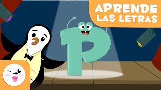 Aprende la letra quotPquot con el Pingüino Paulino  El abecedario [upl. by Anahgem]