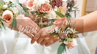 How to make wrist corsages from a cardboard roll [upl. by Ecerahc]