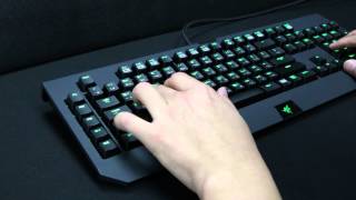 Mobile01 Razer Blackwidow 2014 敲擊音 [upl. by Medorra]