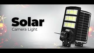 Solar Street Light and Camera [upl. by Yendor]