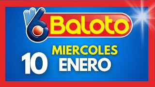 Resultados del BALOTO REVANCHA del MIERCOLES 10 de enero de 2024 💫✅💰 [upl. by Inna]