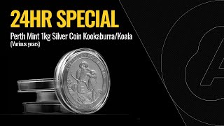 24HR SPECIAL Perth Mint 1kg Silver Coin KookaburraKoala  Various years [upl. by Onitnas]