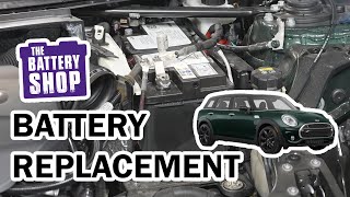 MINI Cooper Clubman 2017  New Battery Install [upl. by Anyala]