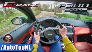 Jaguar E Pace HSE R Dynamic P300 AWD POV Test Drive by AutoTopNL [upl. by Grimbal505]