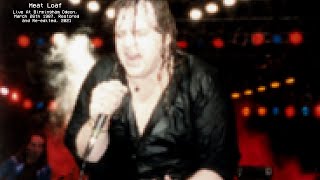 Meat Loaf  Live in Birmingham 1987 Restored [upl. by Llywellyn308]