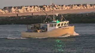 Knucklehead amp A Variety Of Boats In The Manasquan Inlet  Point Pleasant Beach New Jersey [upl. by Nwahsit]