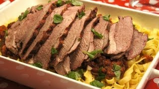 Italian Lamb roast BBQ recipe  Pitmaster X [upl. by Retsevlis]