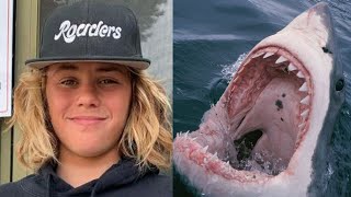 Surfer Khai Cowley 15 mauled to death by shark as horrified dad watched from shore [upl. by Marlowe325]