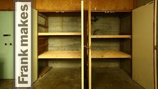 Basement Storage Shelves [upl. by Ellehsad]