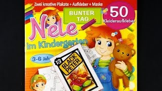 Magazin Nele 1  für Kinder von 36 Jahren  Malen Basteln Kleben  Schwarzer Peter Spiel [upl. by Sahcnip]