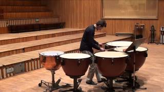 Rhapsody No 2 for Solo Timpani by Alexis A Orfaly performed by Krzysztof Niezgoda [upl. by Atiekal623]