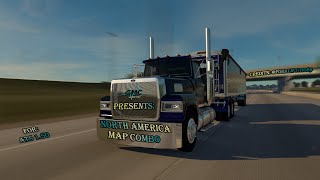 ATS 150  GMC Logistics  North America Map Combo 22082024 [upl. by Lanti]