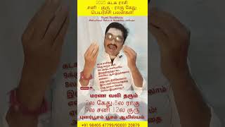 2025 மரண அவஸ்தை கடகத்திற்குRajeshRavinkkaran [upl. by Garey]