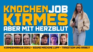 Doku  KNOCHENJOB KIRMES ABER MIT HERZBLUT  Sound Machine Lupp  Kirmes in Neuss Furth 2024 [upl. by Anuahc809]