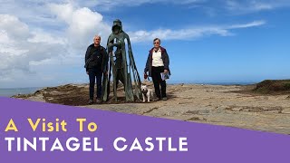 A Visit To Tintagel Castle  Home Of Legendary King Arthur [upl. by Ailil]