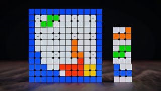 TETRIS de Rubik Cube [upl. by Arreik]