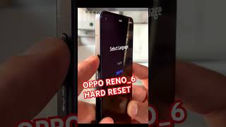 OPPO RENO6 HARD RESET EASY WAY SainiMobilez  MOBILE REPAIR  sorts  viralshorts  shorts [upl. by Alcina399]