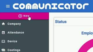 Communicator Quick Start Create New Employee [upl. by Shiau]