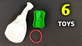 6 Easy Toys Making [upl. by Kcirderf]