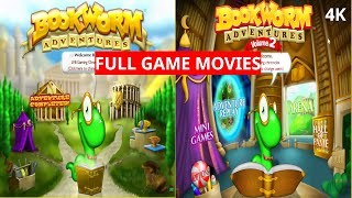 Bookworm Adventures 1 and 2  Full Game Movies 4K 60 FPS PC [upl. by Ynamrej]