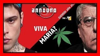 Scontro tra Fedez e Giovanardi ad Announo [upl. by Iht]