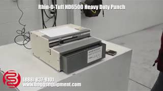 RhinOTuff HD6500 Heavy Duty Punch [upl. by Kalindi173]