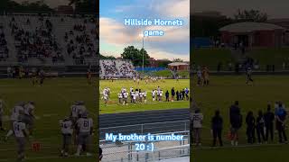 W HORNETS football youtubeshorts hornets hillsidehigh [upl. by Socin7]