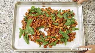 Quick amp Easy SlowRoasted Almonds with Sage Leaves [upl. by Harutek]