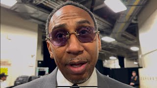 STEPHEN A SMITH TELLS GERVONTA DAVIS THAT LAMONT ROACH IS quotTOO SMALLquot FIGHT TEOFIMO LOPEZ AT 140 [upl. by Bartlet548]